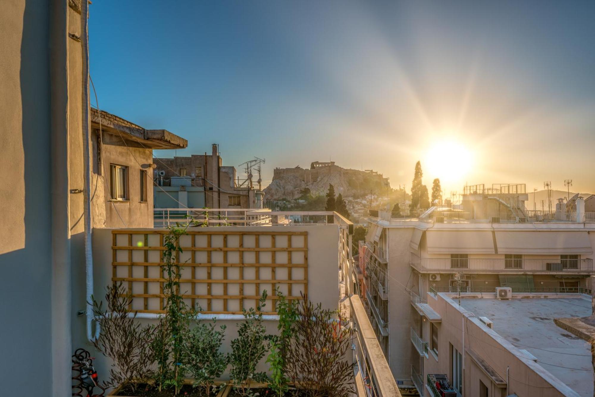 3Sights Rooftop Suite - Parthenon Viewpoint Athens Exterior photo